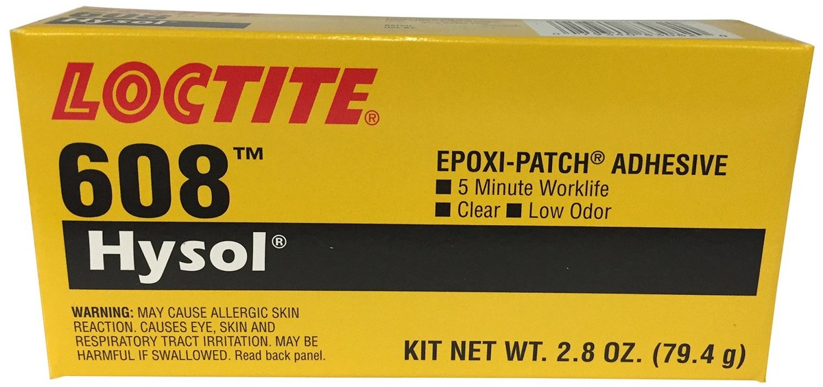 Loctite Hysol 608 Epoxy Adhesive - 2.8 oz Kit - 83082, IDH:398456