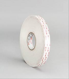 3M 4930 White VHB Tape - 3/4 in Width x 72 yd Length - 25 mil Thick