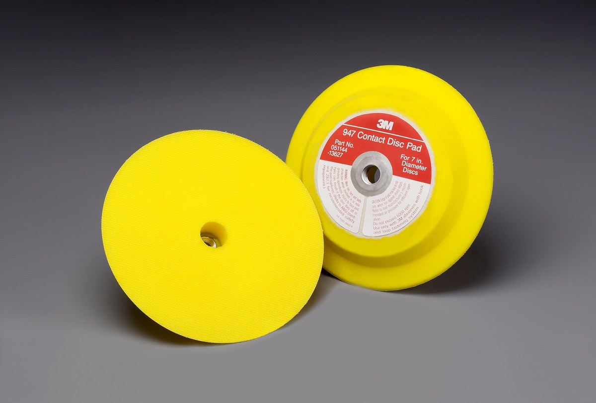 3M Hookit Disc Pad - Hook & Loop Attachment - 7 in Diameter - 13627