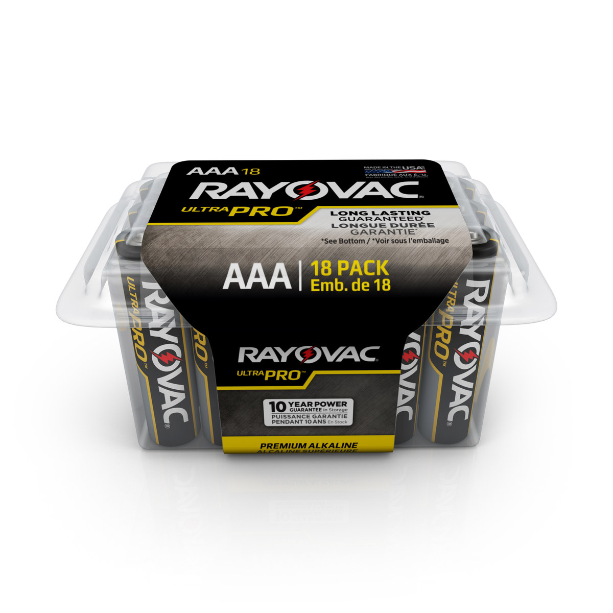 Rayovac UltraPro ALAAA-18PPJ Standard Battery - AAA - Alkaline - 47410