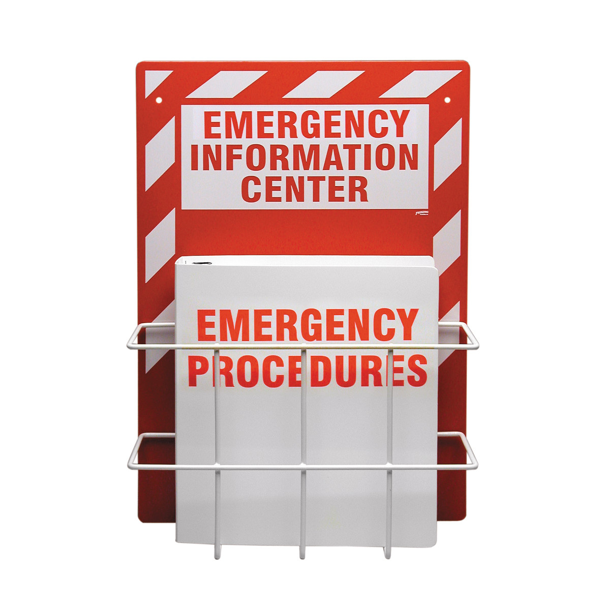 Brady Emergency Information Center - 14 in Width x 20 in Height - IC326E