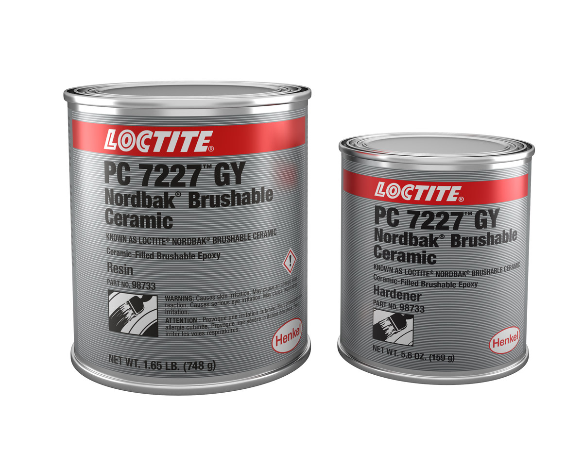 Loctite PC 7227 GY AbrasionResistant Coating 2 lb Kit B/A 98733