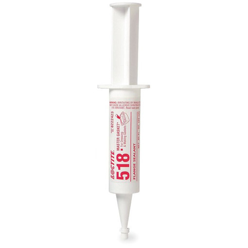Loctite 518 Gasket Sealant Red Gel 25 ml Tube - 22423