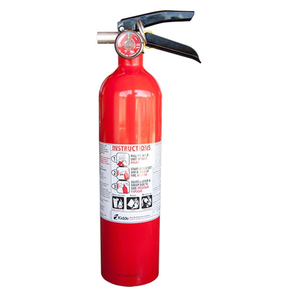 Kidde Pro Regular Dry Chemical Fire Extinguisher 46622701k 2 1 2 Lb Class A B C Rshughes Com