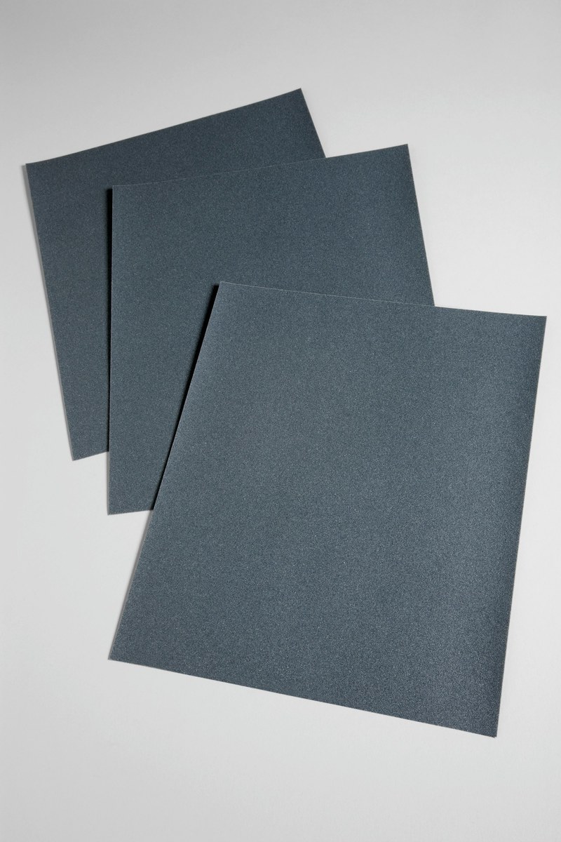 3M Wetordry 431Q Sand Paper Sheet 10697 - 9 in x 11 in - Silicon Carbide - 320 - Extra Fine