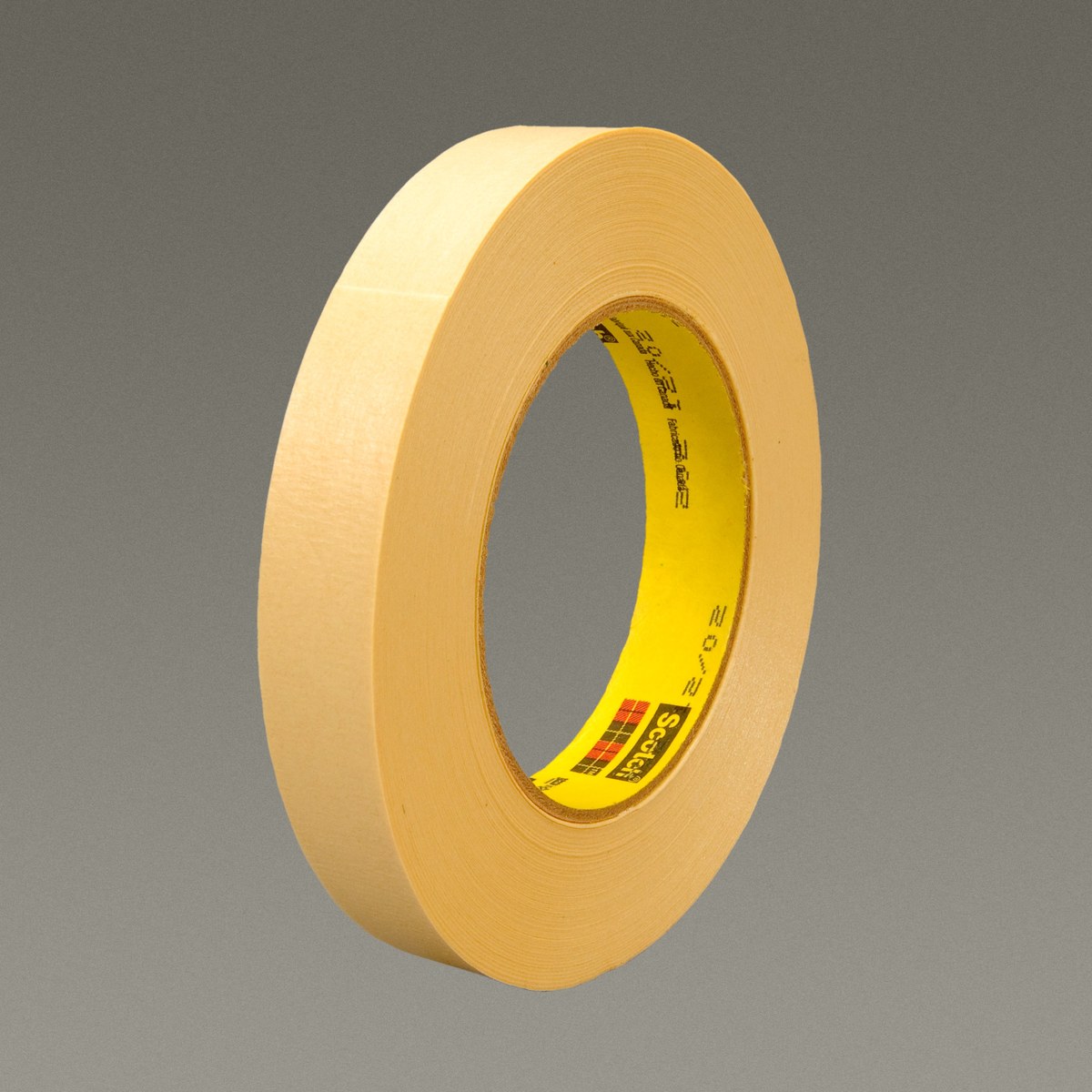 3M Scotch 202 Tan General Purpose Masking Tape - 18 mm (3/4 in) Width x 55 m Length