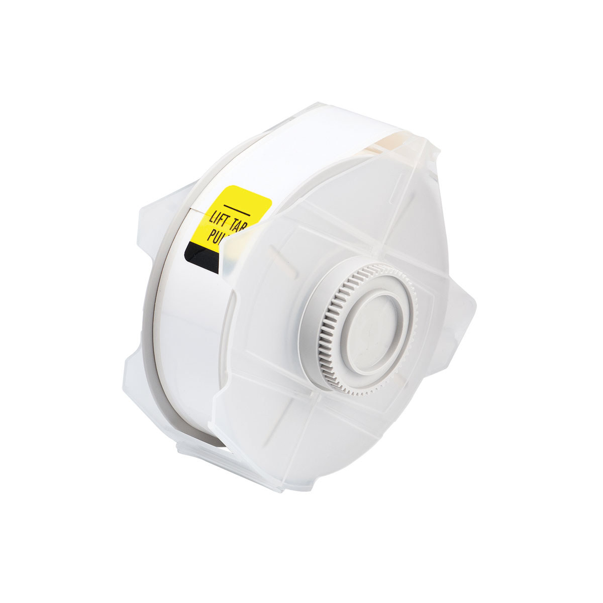 Brady 76617 Printer Label Roll - 1.125 in x 100 ft - Polyester - White - B-569