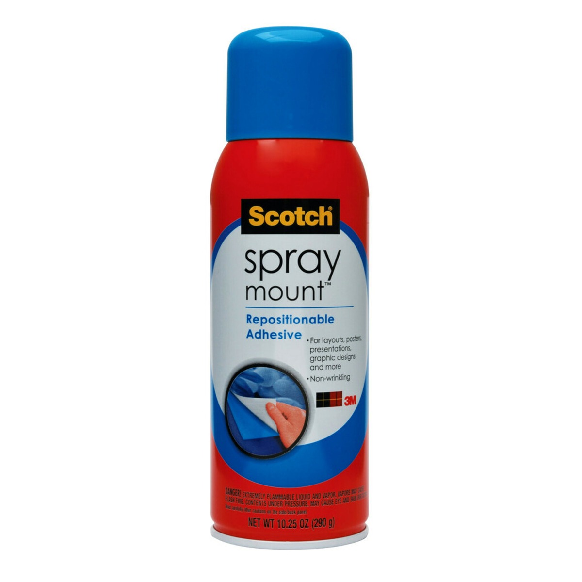 3M Scotch Spray Adhesive Clear Contains 1,1-Difluoroethane - 30060