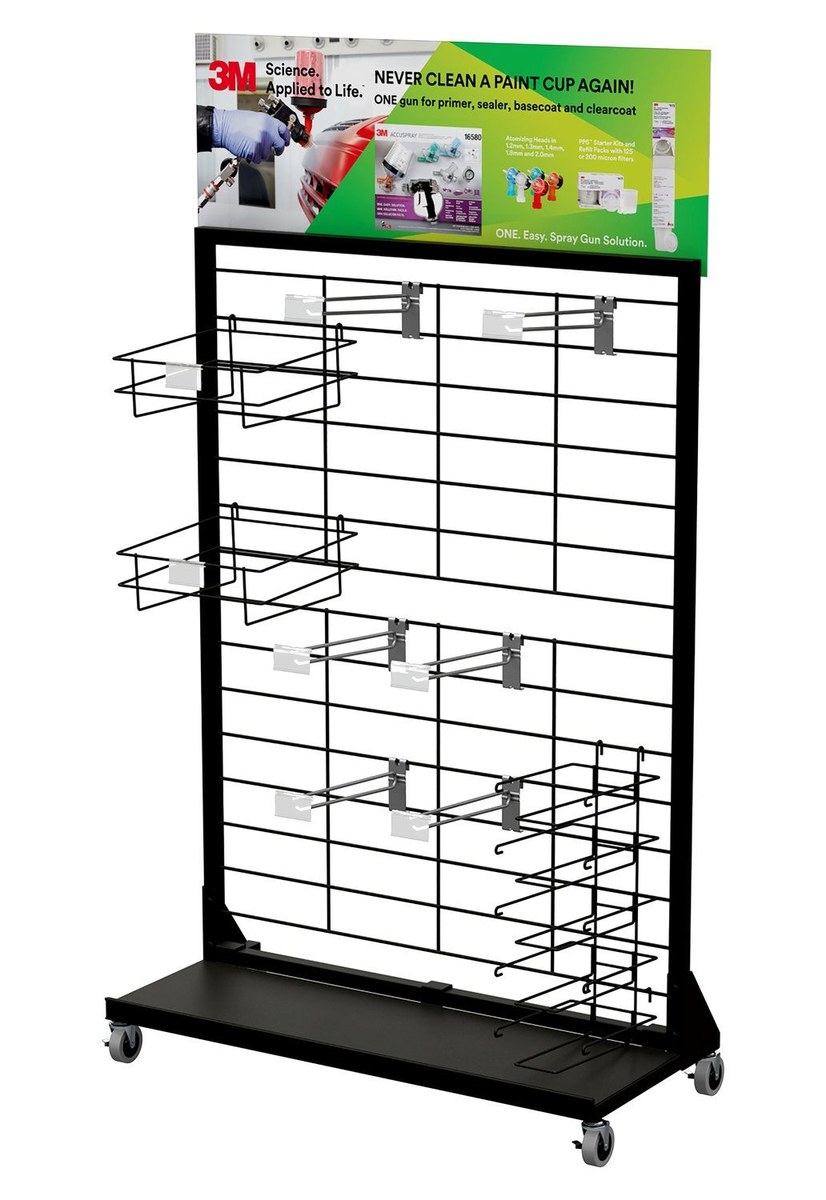 3m Accuspray Pps 16434 2 0 Spray Gun Display Rack Rshughes Com