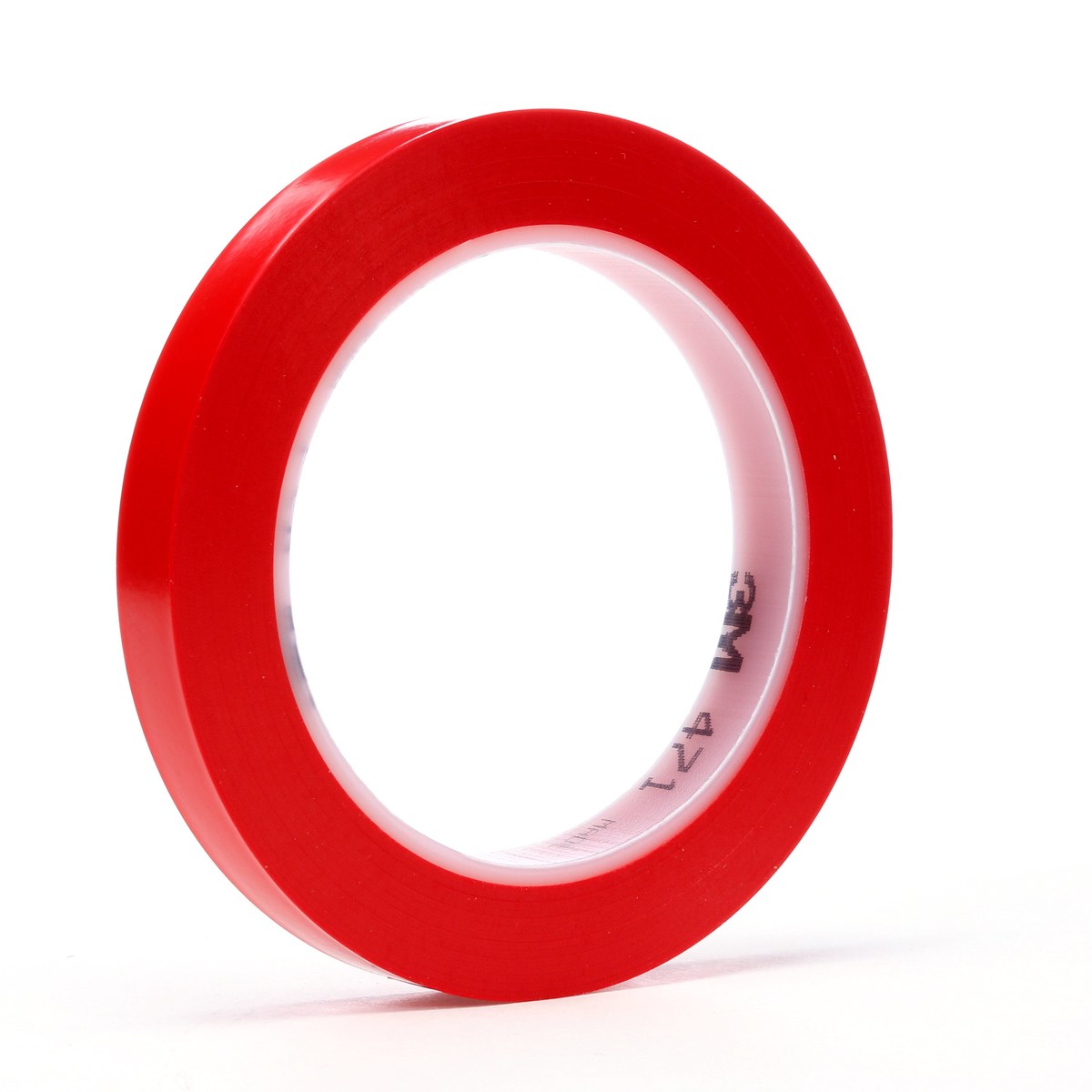 3M 471 Red Marking Tape - 1/2 in Width x 36 yd Length - 5.2 mil Thick - 03105