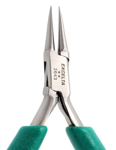 Excelta Two Star 2643 Round Gripping Pliers - 4 3/4 in - EXCELTA 2643