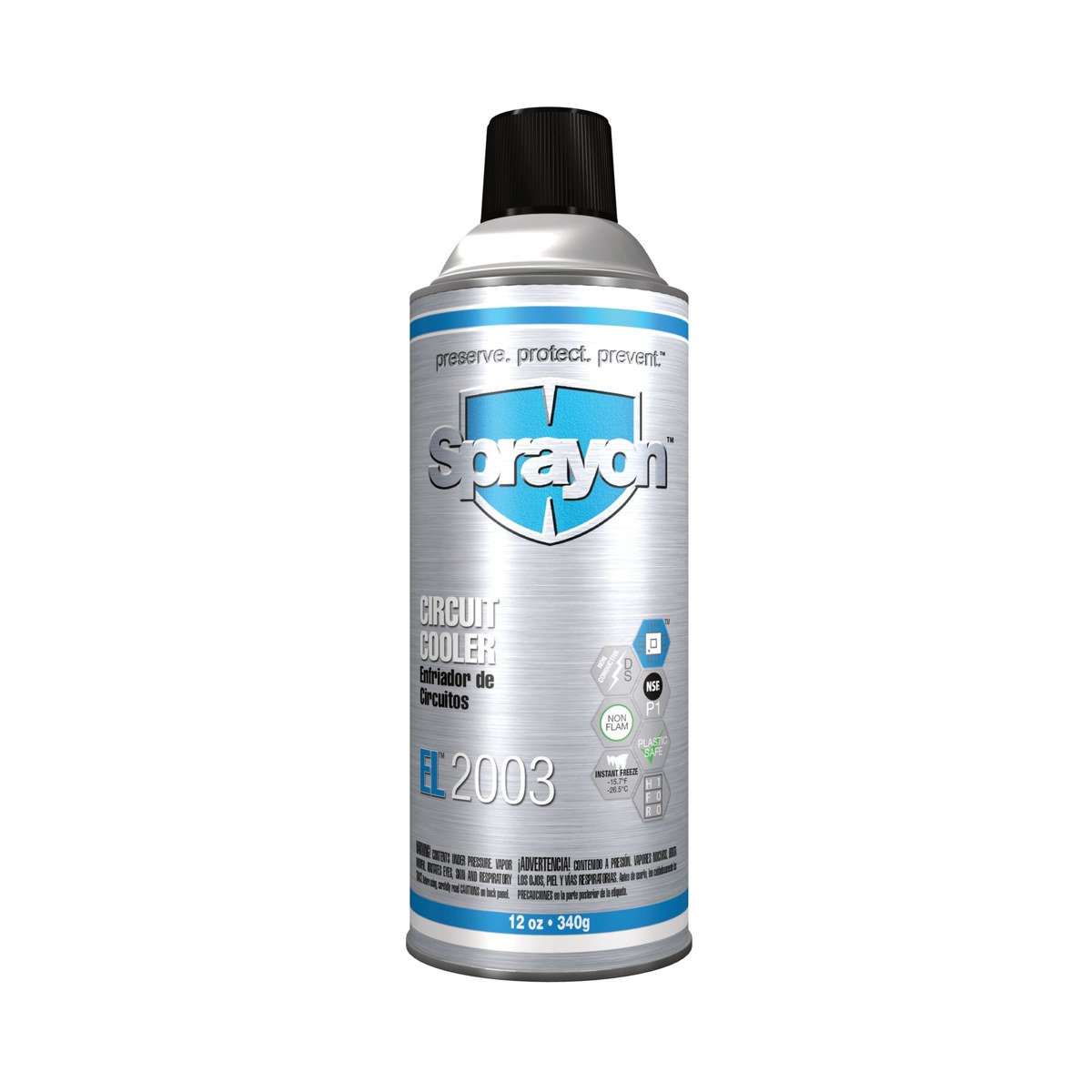 Sprayon EL 2003 Circuit Cooler - 12 oz Aerosol Can - 92003