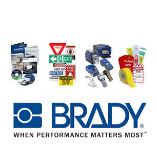 Brady 23362 Blue / White on Clear Polyester Laminator Pouch - 8 in Width - 11 in Height - 754476-23362