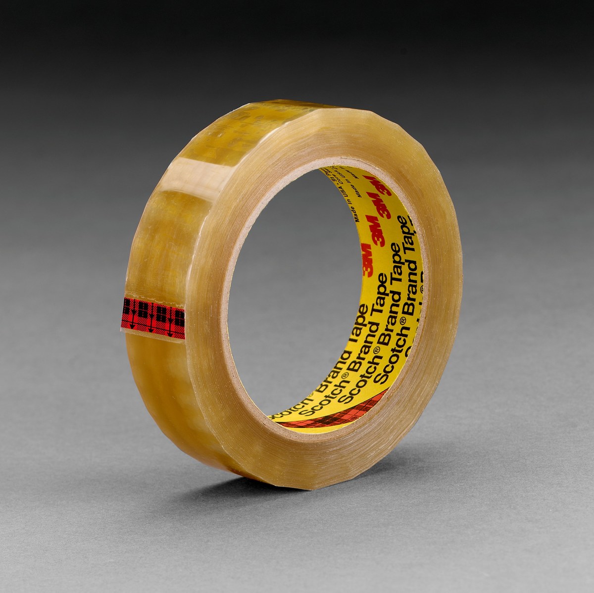 3M Scotch 681 Clear Box Sealing Tape - 1 1/2 in Width x 72 yd Length - 2.4 mil Thick - 03484