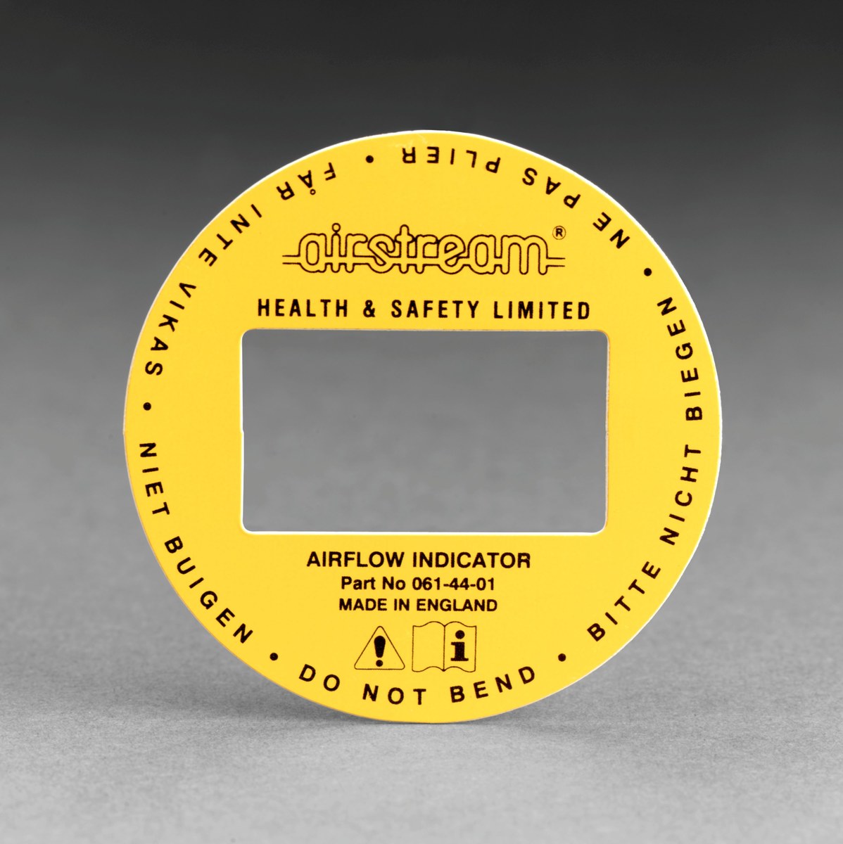 3M 061-44-01R01 Yellow Air Flow Indicator - 051138-72265
