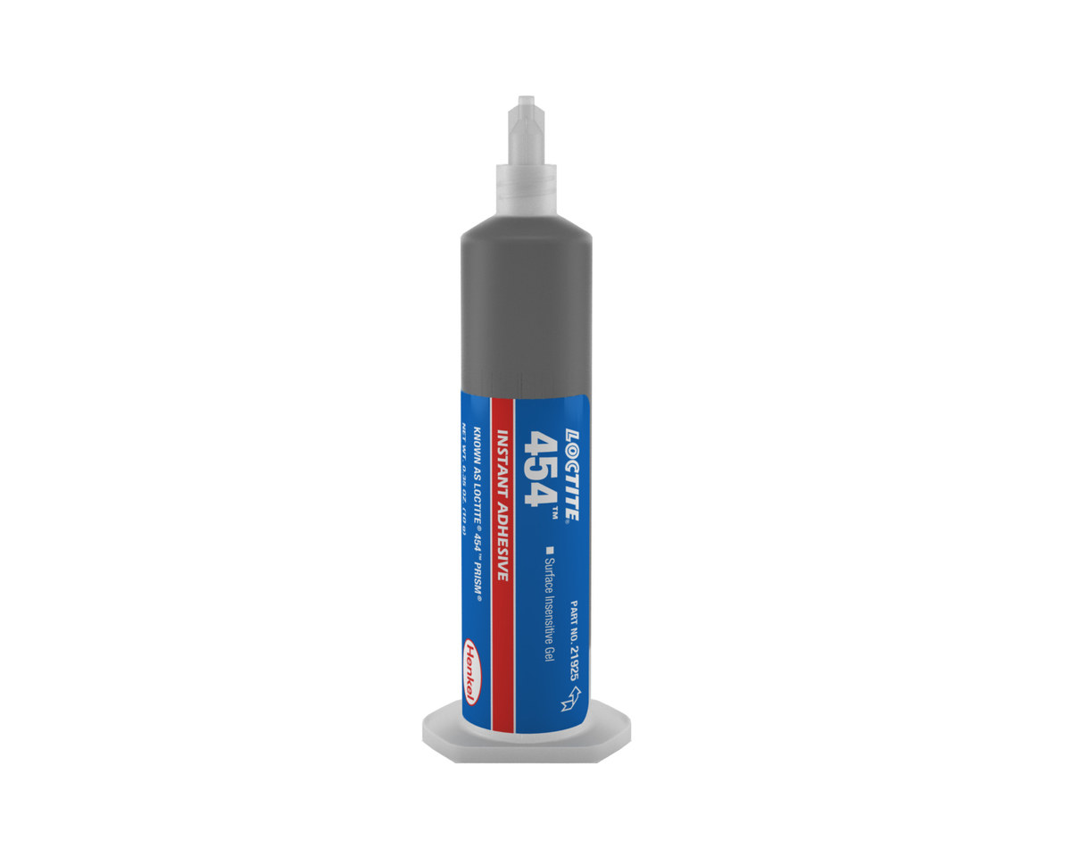 Loctite 454 Surface Insensitive Cyanoacrylate Adhesive - 10 g Syringe - 21925, IDH:231346