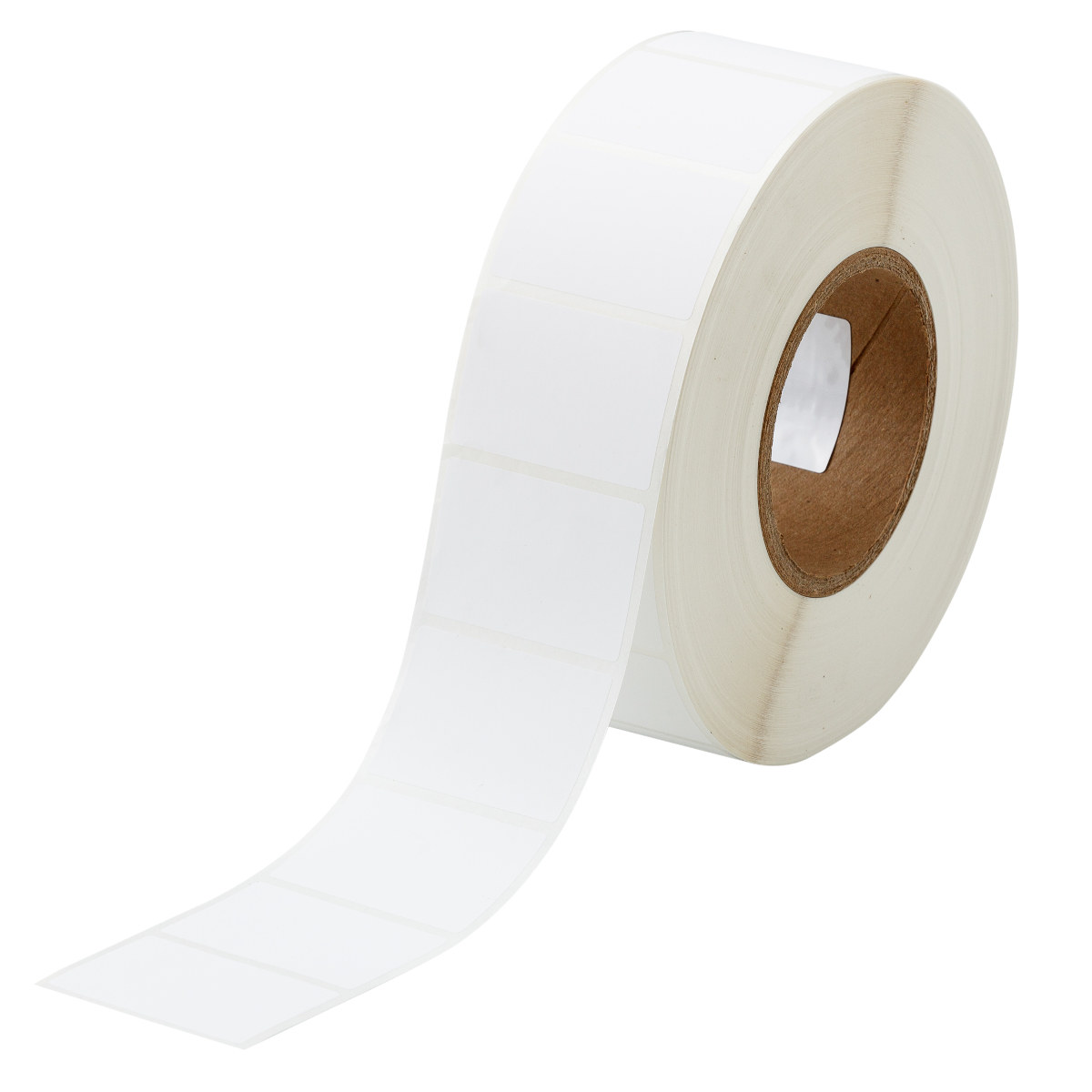 Brady Freezerbondz THT-157-490-3 Die-Cut Printer Label Roll - 2.2 in x 1 1/2 in - Polyester - White - B-490 - 11266