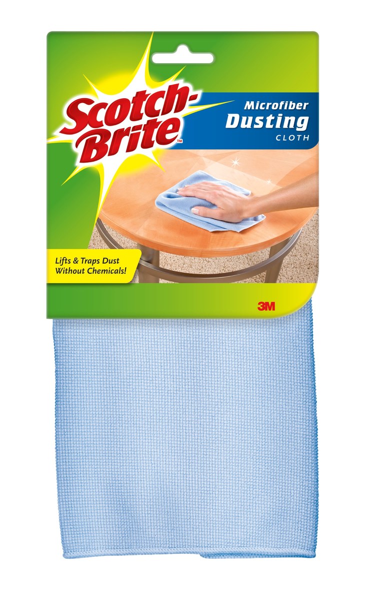 3M Scotch-Brite 2011 Blue Microfiber Cleaning Wiper - 23589