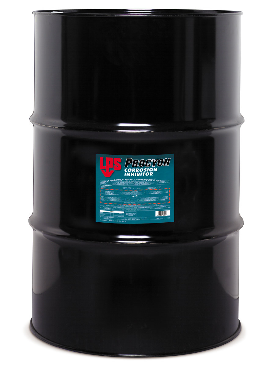 LPS Procyon 42053 Brown Corrosion Inhibitor - Liquid 55 gal Drum - 04255