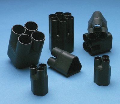 3M HDBB-310-1-250 Heavy Duty Breakout Boot - Black - Heat Shrink - 35994