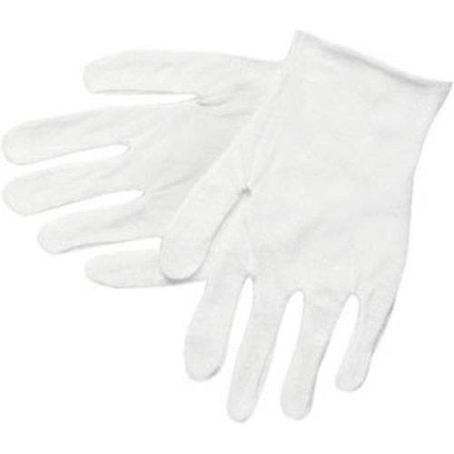 Red Steer White Large Cotton General Purpose Gloves - 9 in Length - 145-9-L