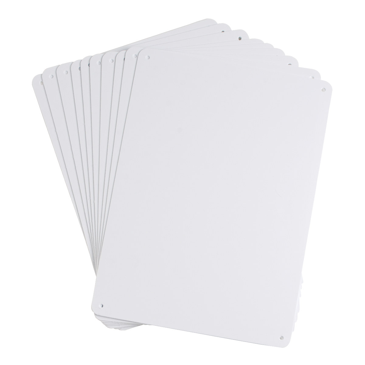 Brady Acrylic Rectangle Clear Sign Blank - 14 in Width x 10 in Height - 13640