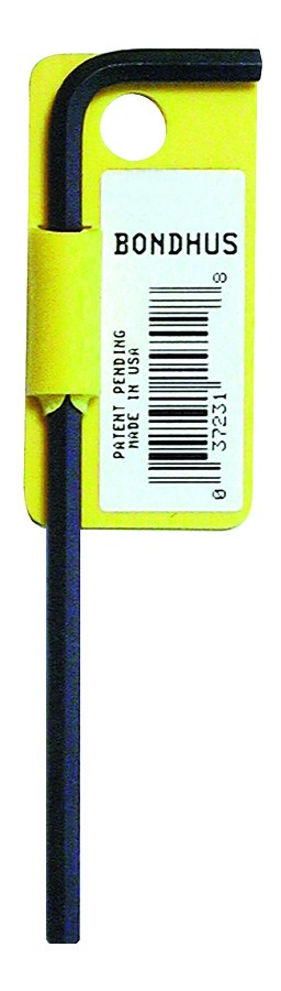 BONDHUS 5/32 HEX L-Wrench Short Tagged 15809 10/Each BONDHUS 5/32 HEX L-Wrench Short Tagged 15809 10/Each