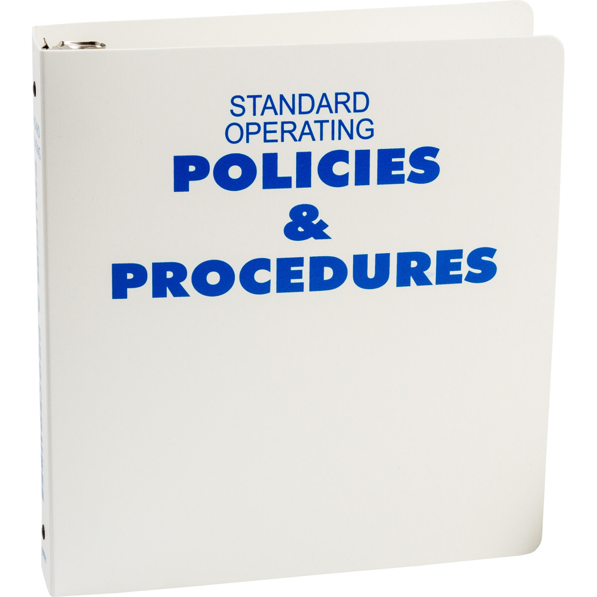 Brady MSDS & GHS Data Sheet Binder BR613E - Blue on White - 45320