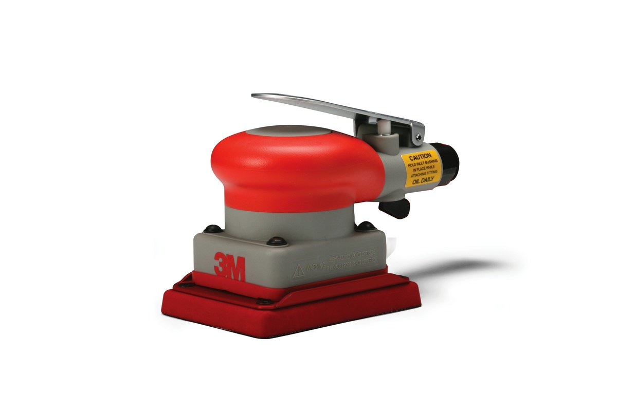 3M 20331 Non-Vacuum Pneumatic Orbital Sander - 3 in Width - 10,000 RPM - 4 in Length -.24 hp