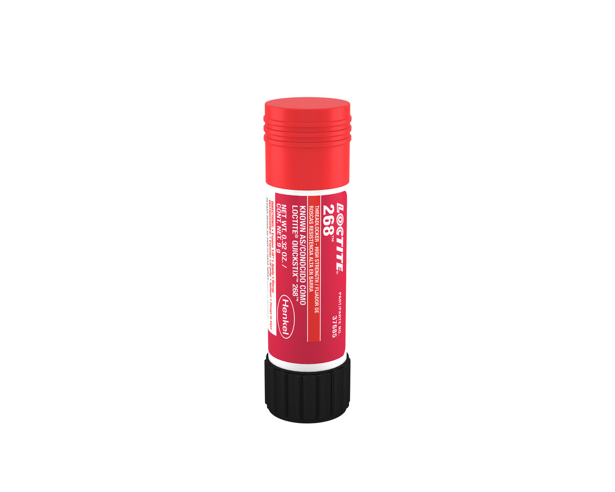Loctite QuickStix 268 Red Threadlocker 37685, IDH:826036 - High Strength - 9 g Stick