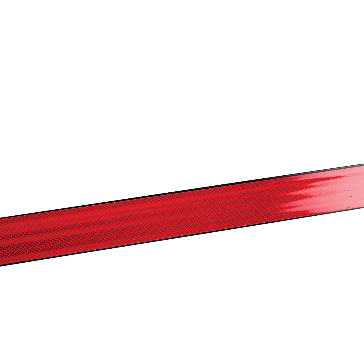Brady Briteside Diamond Grade Reflective Panel Red Reflective Panel for U-Channel Posts - 6 ft Length x 3 in Width x 6 ft Height - 95037