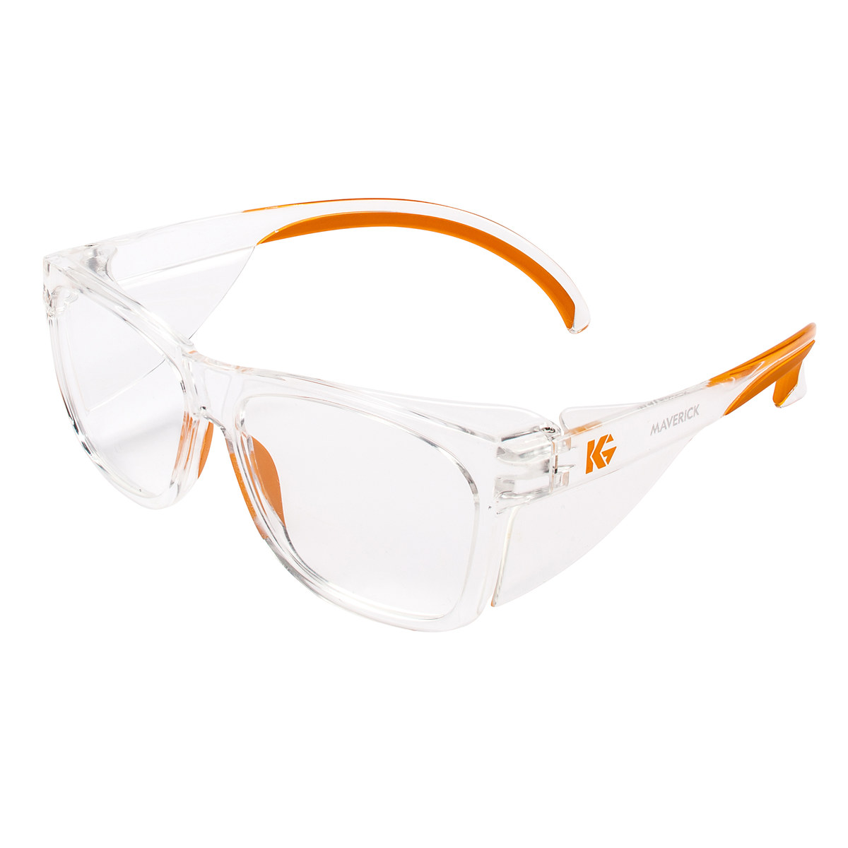 clear orange sunglasses