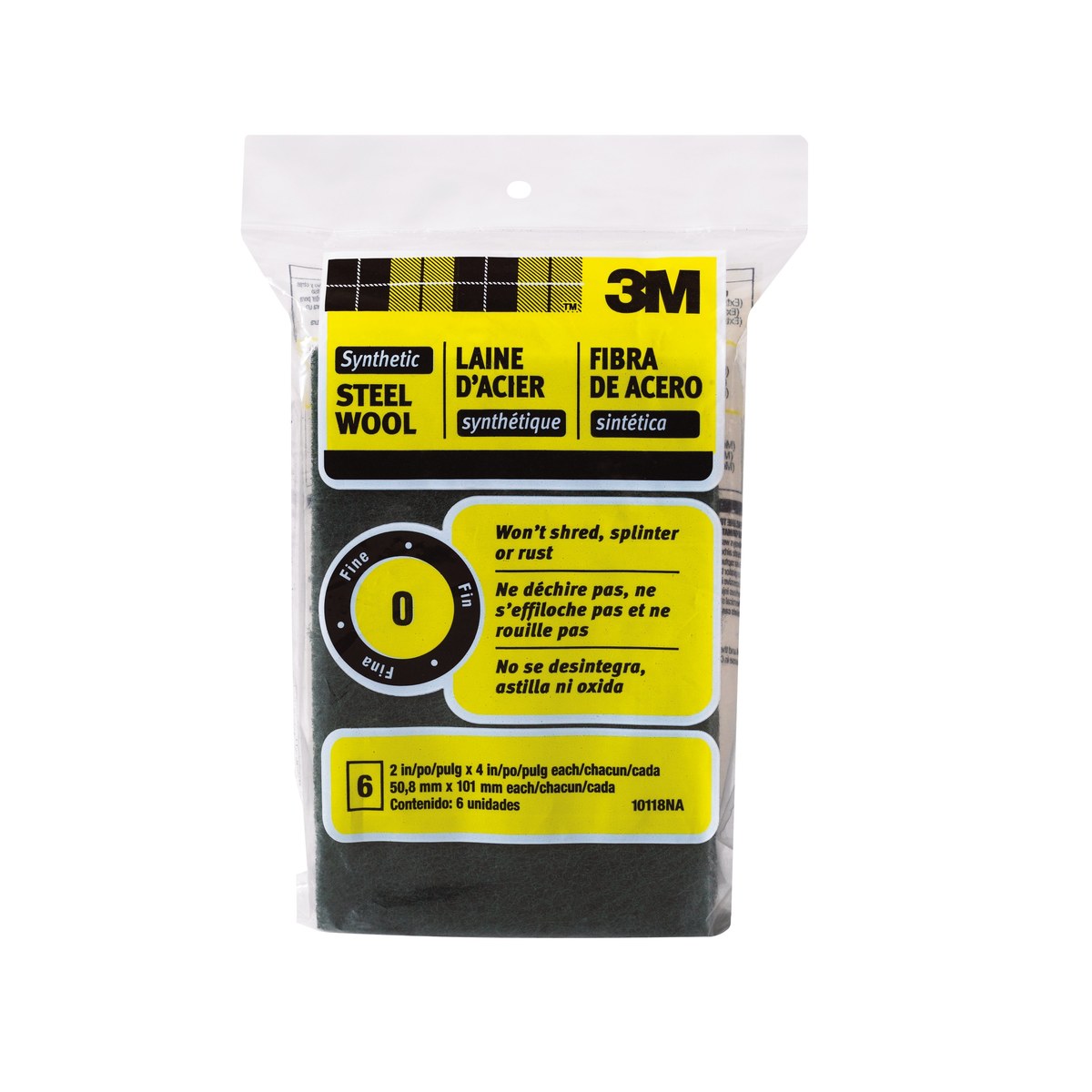 3M 10118NA 0 Steel Wool