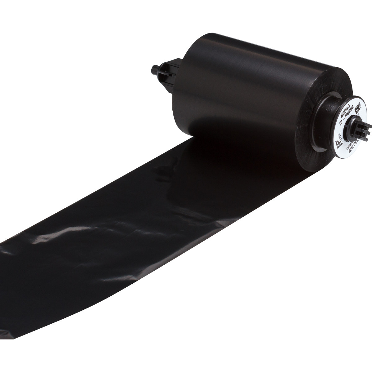 Brady IP-R6202 Black Printer Ribbon Roll - 3.27 in Width - 984 ft Length - Roll - 662820-66043