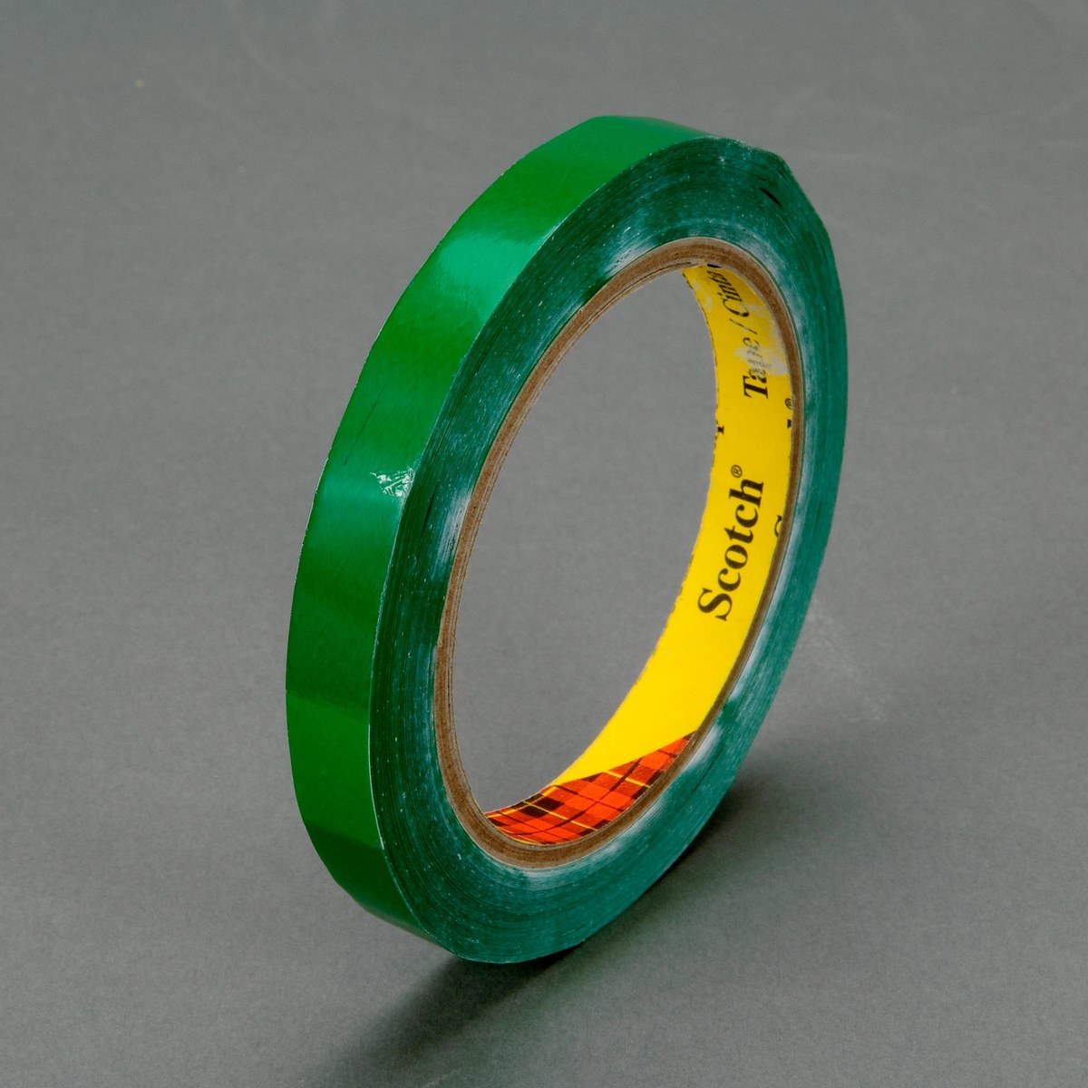 3M Scotch 690 Green Color Coding Bag/Packaging Tape - 12 mm Width x 66 m Length - 2.3 mil Thick - 61640