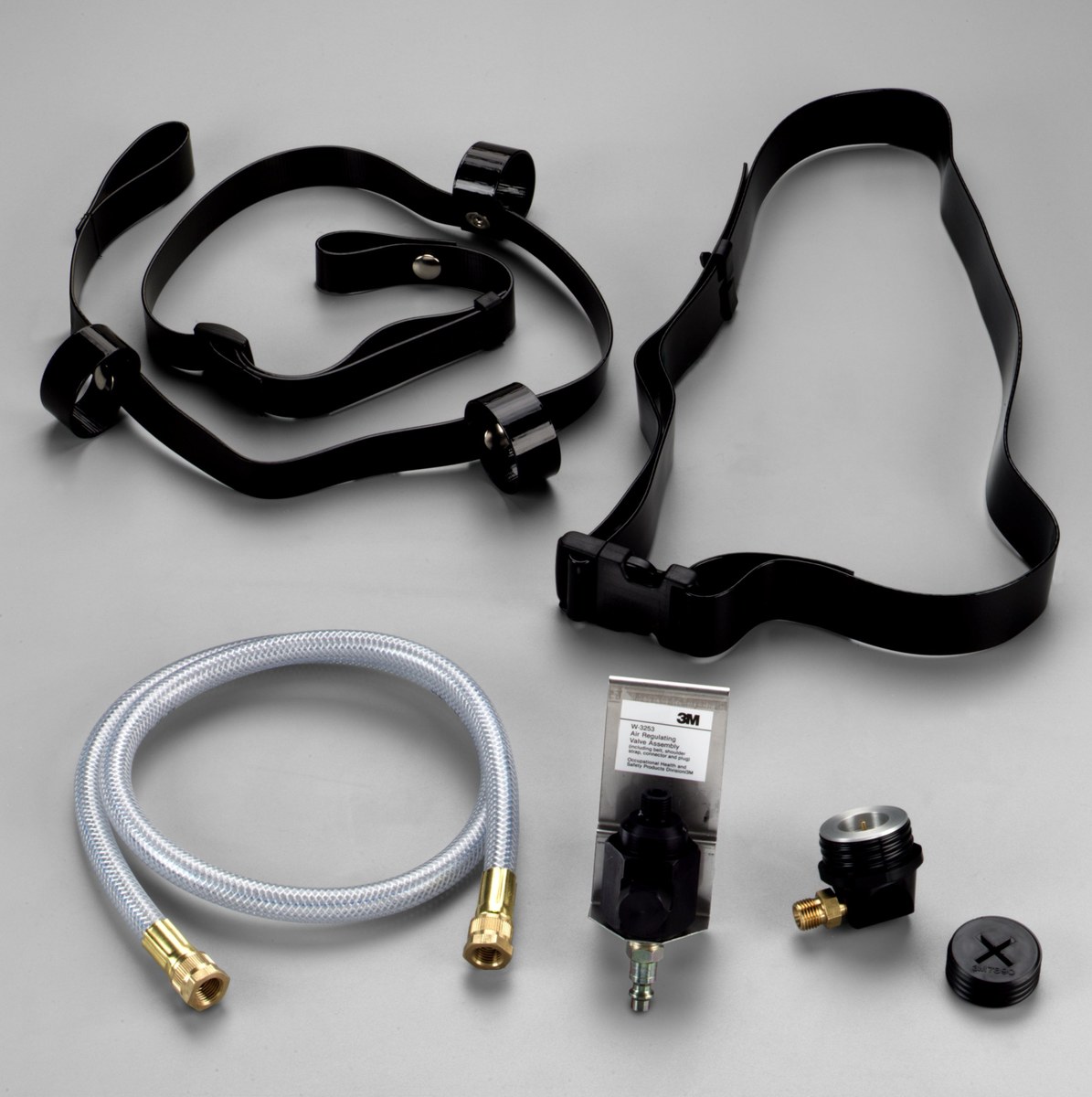 3M W-3061 Black, Clear Valve Kit - 051138-21465