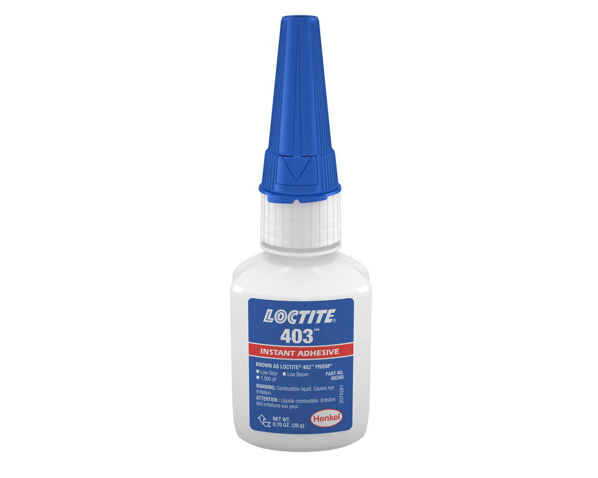 Loctite Prism 403 Cyanoacrylate Adhesive - 20 g Bottle - 40340, IDH:135433