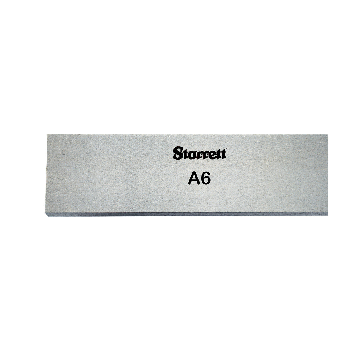 Starrett 344 A6 Air Hardening Tool Steel Precision Ground Stock - 7 in Width x 36 in Length x 5/8 in Thick - 59090