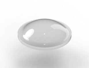3M Bumpon SJ5302 Clear Bumper/Spacer Pad - Hemispherical Shaped Bumper - 0.312 in Width - 0.085 in Height - 40230