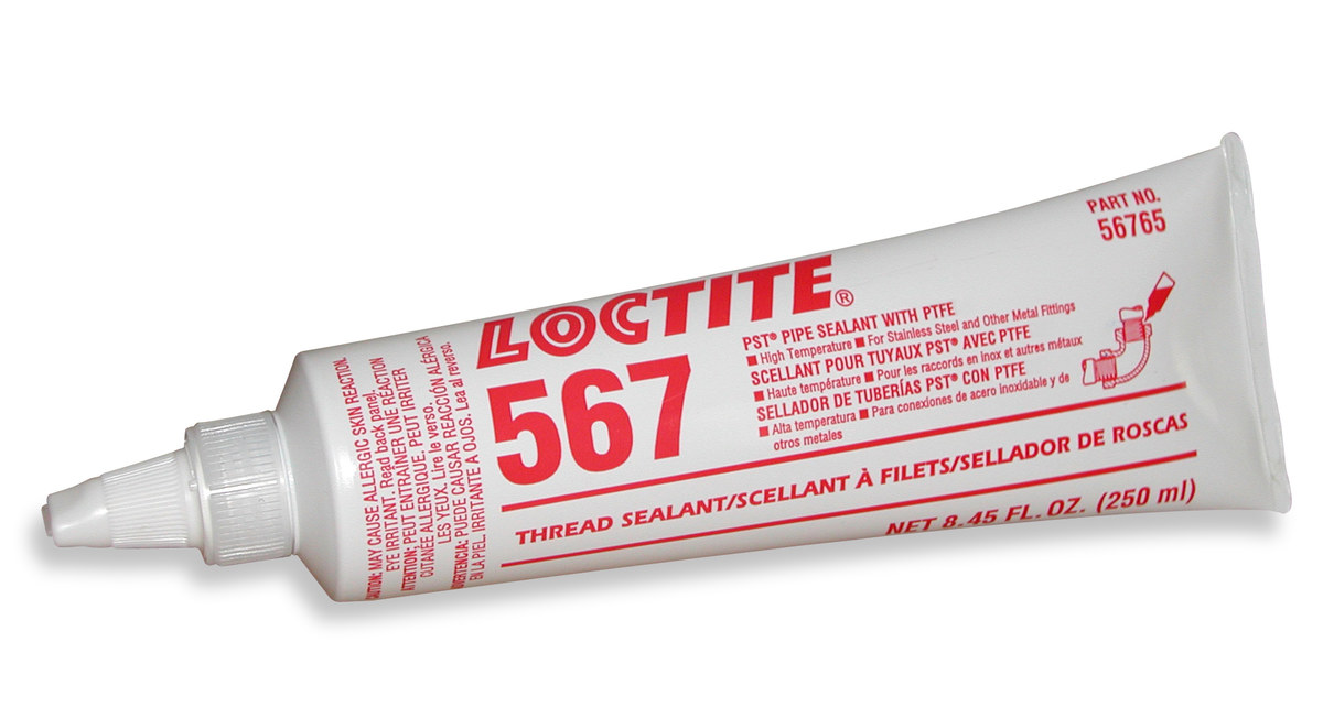 Loctite 567 Thread Sealant White Liquid 250 ml Tube - 56765 - Formerly Known as Loctite 567 Thread Sealant PST Pipe Sealant