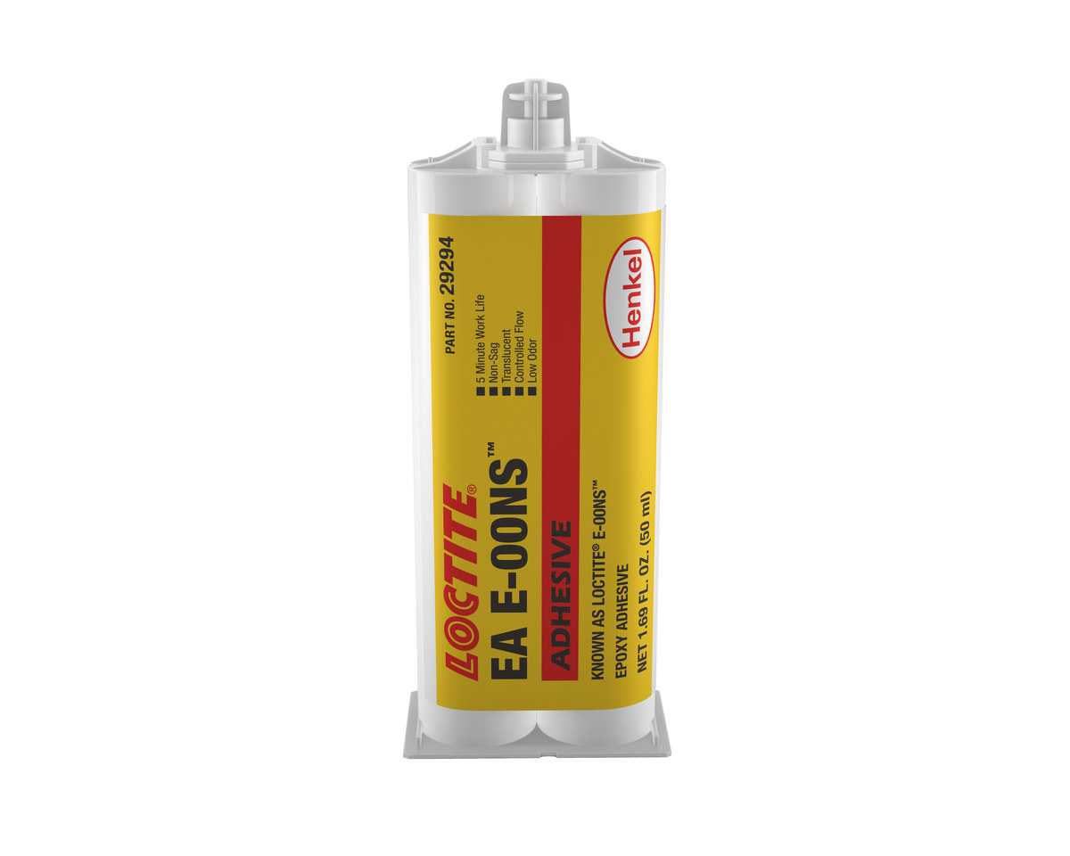 Loctite EA E-00NS Epoxy Structural Adhesive - 50 ml Dual Cartridge - B/A - 29294, IDH:233962