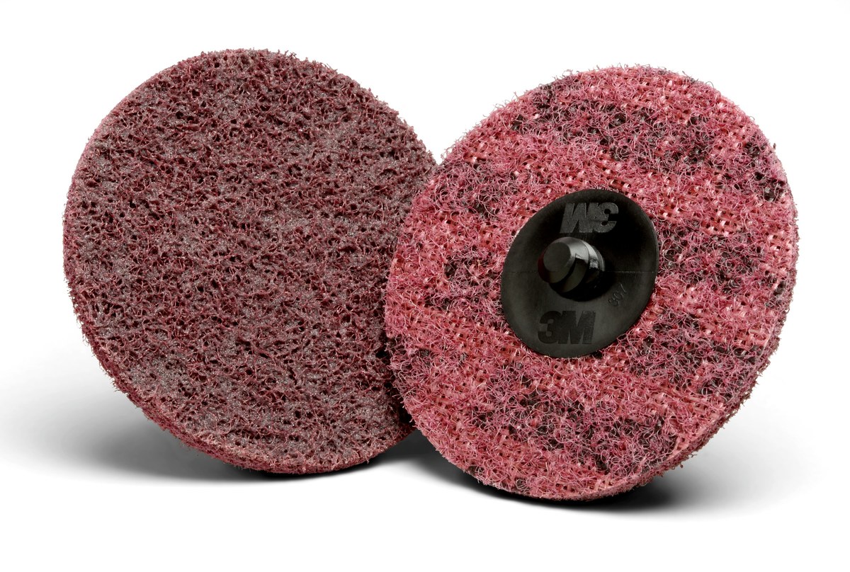 2/" Coarse /& Medium Scotch Brite Roloc quick change Disc Roll-on 50 Disc each
