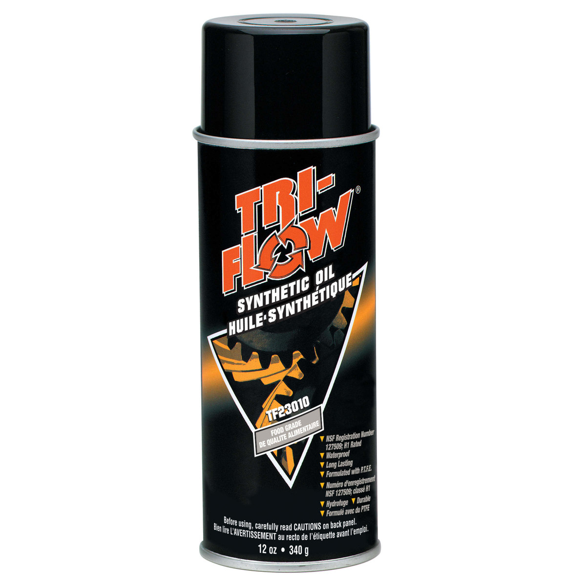 Tri-Flow Oil - 12 oz Aerosol Can - 12 oz Net Weight - Food Grade - 23010