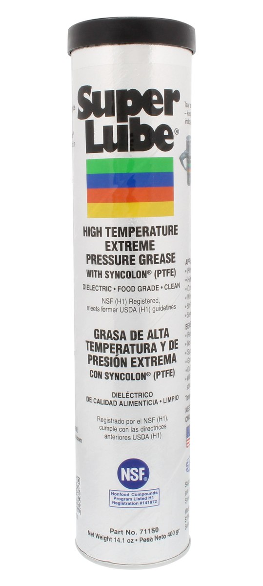 Super Lube Syncolon White Grease 14.1 oz Cartridge Food Grade