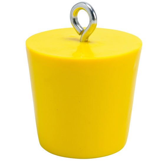 Brady Yellow PVC Plug - 4 in Width - 662706-83275