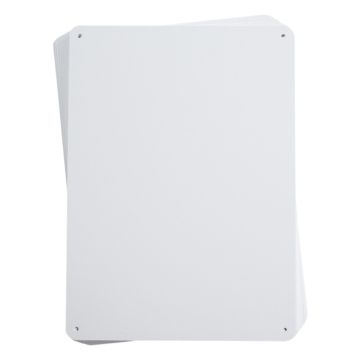 Brady B-401 Polystyrene Rectangle White Sign Blank - 14.25 in Width x 10.25 in Height - 13626