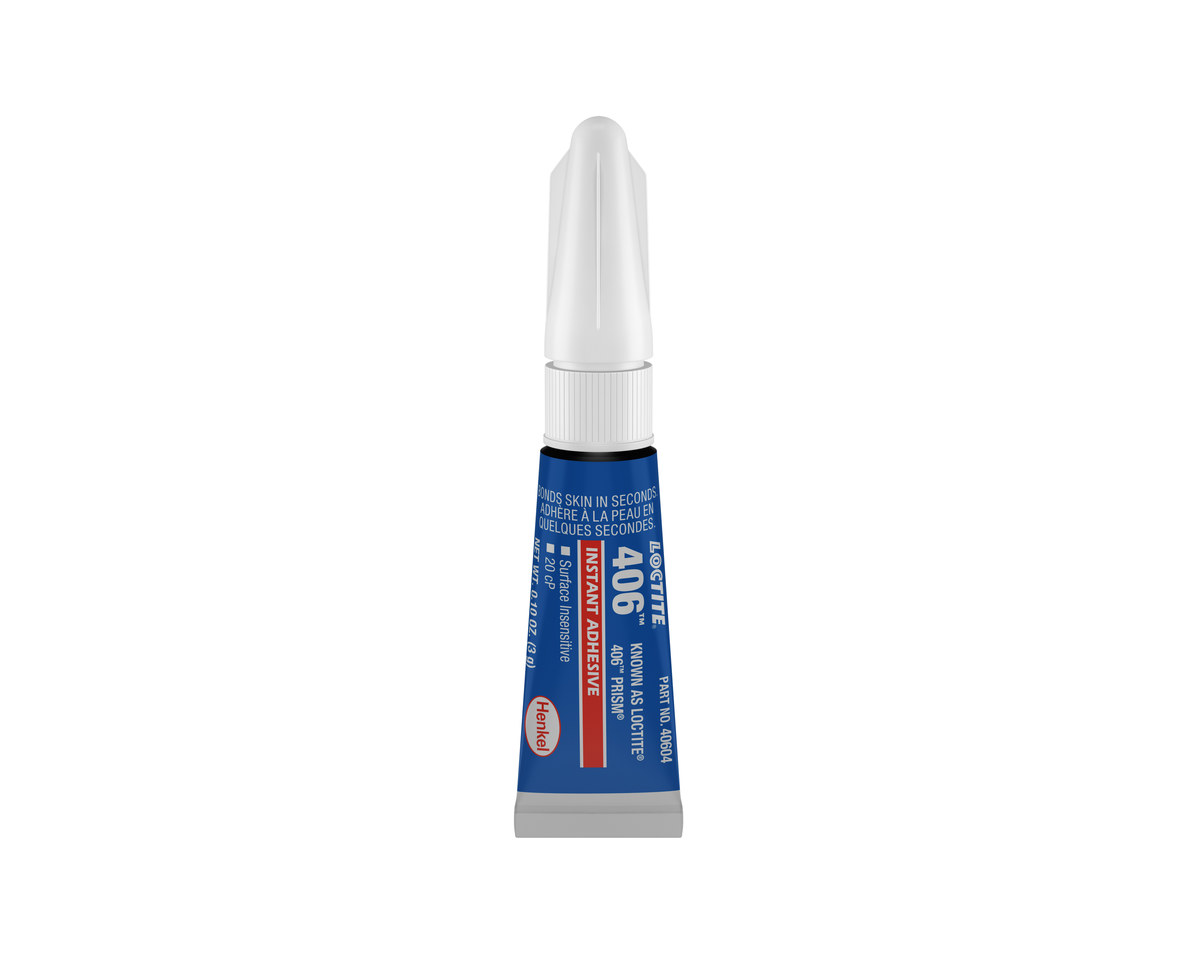 Loctite 406 Surface Insensitive Cyanoacrylate Adhesive 3 g Tube