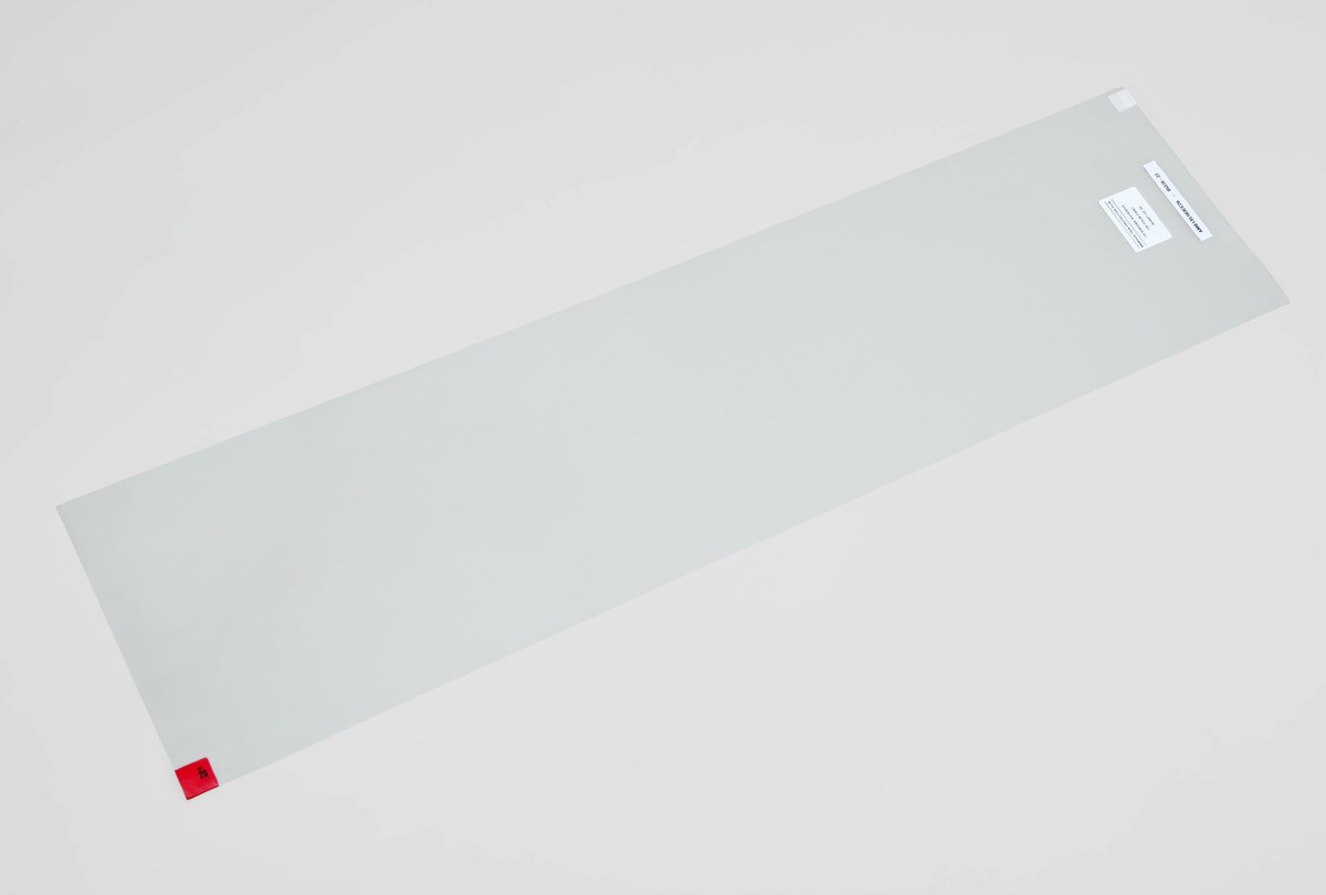 3M 5850 Clear Surface Protective Film/Tape - 24 in Width x 50 in Length - 1.2 mil Thick - 55042