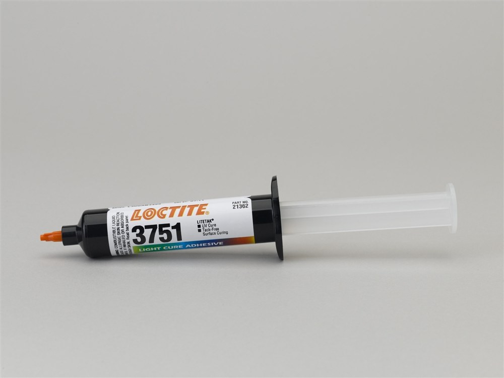 Loctite Lite Tak 3751 Clear One-Part Acrylic Adhesive - 25 ml Bottle - 21362