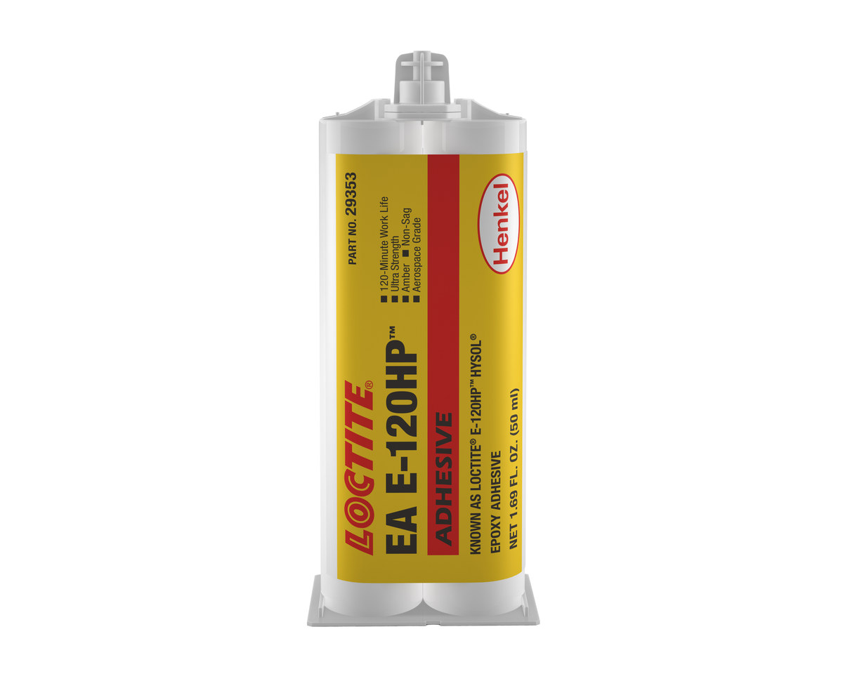 Loctite EA E-120HP Epoxy Adhesive - 50 ml Dual Cartridge - 29353, IDH:237128